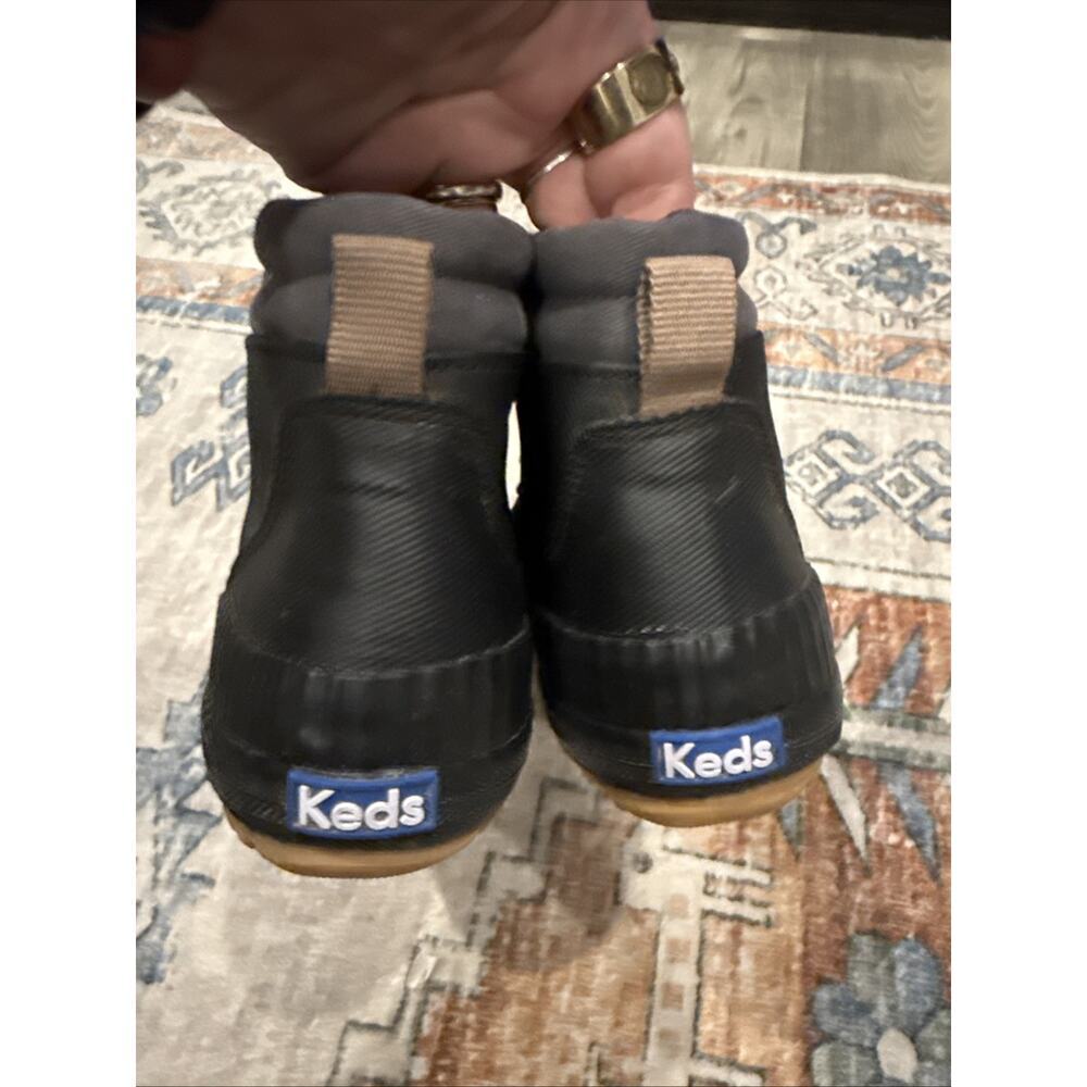 Keds Scout Sneaker Boot III Ripple Floral Rain, BLACK,Women’s Sz. 8 / Retail $90 - Picture 4 of 11